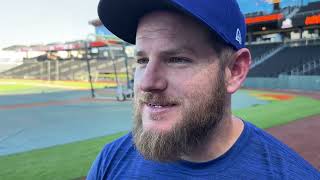 Dodgers’ infielder Max Muncy talks with Ron Futrell about rehab and playing in Vegas  Aug 13 2024 [upl. by Viviyan579]