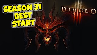 Fastest Start and Best Class in Diablo 3 Season 31 [upl. by Cigam944]