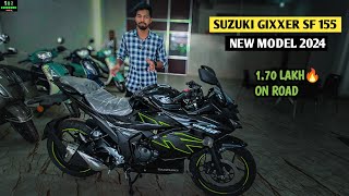 Suzuki Gixxer Sf155 New Colour In 2024  Best Fairing Bike Under 2 Lakh in 2024 [upl. by Ahsiemal]