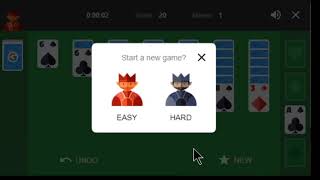 Google Solitaire Speedrun in 030 30 Seconds Easy Mode [upl. by Yleak]