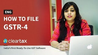 How to file GSTR4  Live Training in English  ClearTax GST [upl. by Nash]