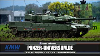 Leopard 2A8 amp Leopard 2AX die neuen Panzer für die Bundeswehr  Dokumentation [upl. by Eruot]