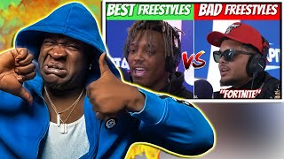 BEST FREESTYLES EVER vs WORST FREESTYLES EVER REACTION [upl. by Enoj]