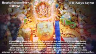 Heruka Vajrasattva Mantra For Purification  HH Sakya Trizin [upl. by Gnad]