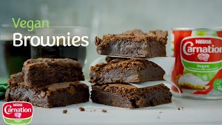 Vegan Chocolate Brownies [upl. by Ellenahc]