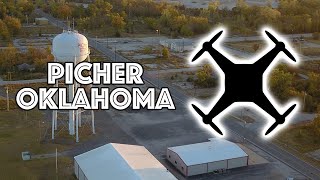 Picher Oklahoma  Drone Flyover 4K [upl. by Adelia]