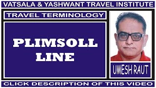 PLIMSOLL LINE  TRAVEL TERMINOLOGY [upl. by Nancie]