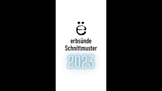 Unsere Schnittmuster 2023 [upl. by Russon]