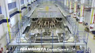 Mangusta GranSport 54  Work in progress January 2017  Mangusta Yachts [upl. by Aneehc]