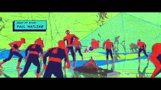 SpiderMan Into the SpiderVerse Credits [upl. by Dnivra]