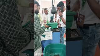 Urea fertilizer fertilizer sprading machine kisan exhibition 2024 [upl. by Adnavoj]