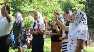 6 8 2024 ALABANZAS EN CULTO DE BAUTISMO AQUÍ EN EL SALVADOR CA EN EL RÍO QUE VIENE DE TEPECOYO [upl. by Arita280]