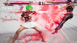 LIDIA VS EDDY ZAFINA PANDA  TEKKEN 8 PC 4K60FPS [upl. by Beesley]