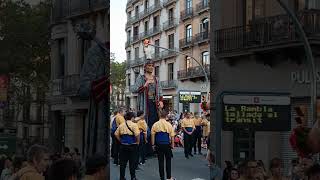 20242409CAVALCADA DE LA MERÇÈ AL CARRER PELAI DE BARCELONA [upl. by Armil]