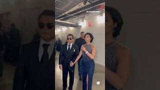 ÁngelaAguilar y ChristianNodal en el backstage de los LatinGRAMMY [upl. by Pritchard]