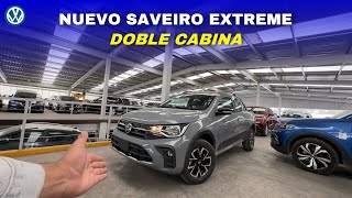 NUEVO SAVEIRO Extreme 2024 con cabina y media [upl. by Alemak]