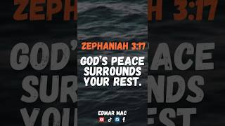 Zephaniah 317 God’s Peace Surrounds Your Restchristian nightprayer biblestudy dailymotivation [upl. by Rosse653]