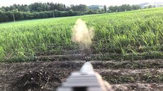 Chiappa Big Badger 9mm Flobert Slow Motion [upl. by Niamreg104]