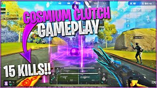 Cosmium Clutch Indus Battle Royale  1v3 Clucth [upl. by Carilyn]