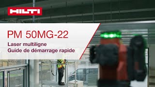 PM 50MG22  Laser multiligneGuide de démarrage rapide [upl. by Mosenthal]