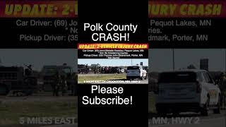 BREAKING NEWS UPDATE 2Vehicle Polk County Injury Crash Sunday Morning [upl. by Caryn]