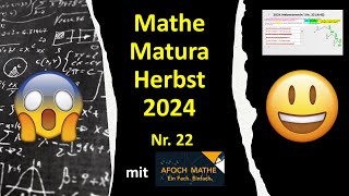 Matura 2024 Nebentermin 1 Herbst Nr 22 Kugeln in einem Gefäß [upl. by Gulgee]