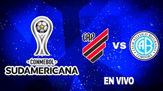 Athletico Paranaense 21 Belgrano en vivo CONMEBOL SUDAMERICANA OctavosIda [upl. by Trometer]