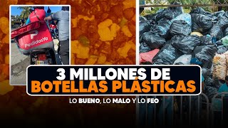 El percance del Naguero con un Delivery  3 Millones de Botellas Plásticas  Bueno Malo y Feo [upl. by Countess260]