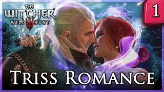 The Witcher 3 ♥ Triss Merigold Romance Part 1 ♥ Kiss Under the Fireworks [upl. by Weasner149]