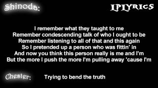 Linkin Park  Lying From You Lyrics on sreen HD [upl. by Lewin]