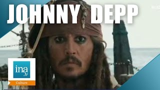 Johnny Depp quotPirates des Caraïbes  la Fontaine de Jouvencequot  Archive INA [upl. by Glogau]