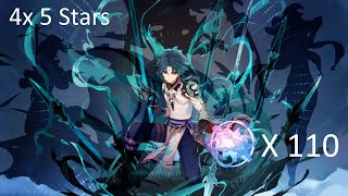 Pulling 4 5 Stars with 120 wishes Xiao Banner 24 [upl. by Assener284]