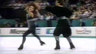 Klimova amp Ponomarenko CIS  1992 Worlds Ice Dancing Free Dance [upl. by Kcirret642]