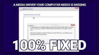 How To Solve A Media Driver Your Computer Needs Is Missing 100 Working Method [upl. by Rosemare]