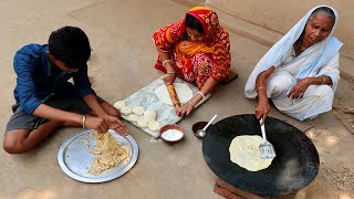 village famous PETAI PARATHA RECIEPE  বাড়িতেই বানান দোকানের মতো ছেড়া পরোটা [upl. by Munster]