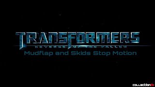 Transformers Revenge of the Fallen Mudflap and Skids Stop Motion [upl. by Ahsaeyt]