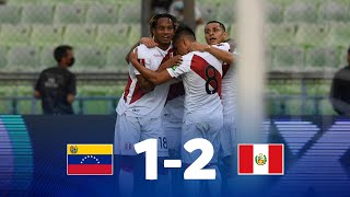 Eliminatorias  Venezuela 12 Perú  Fecha 14 [upl. by Caz]