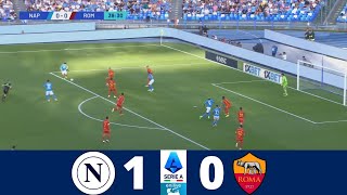 Napoli vs Roma 10  Serie A 2425  Match Highlights [upl. by Dugaid965]