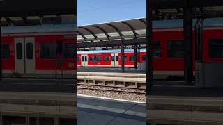 S2 von MosbachBaden in SKL mit SBahn Rhein Neckar 425 262 Einfahrt in SKL [upl. by Gardener]