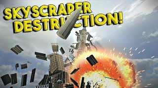 MASSIVE SKYSCRAPER DESTRUCTION  Disassembly 3D Gameplay  Ep 2 [upl. by Lemyt]