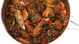 SPICY VEGETABLE STEW  NIGERIAN VEGETABLE STEW [upl. by Neetsuj]