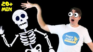 My SKELETON Ran Away  Spooky Healthy Habits Songs for Kids [upl. by Ilke]