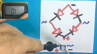 How to testing diode with multimeter [upl. by Notsle490]