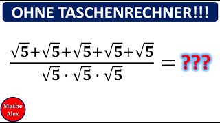 Berechne ohne Taschenrechner  Mathe Alex [upl. by Cary788]