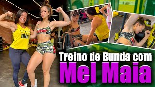 Mel Maia 🍑treino de Bunda completo🍑treino intenso pra mulheres [upl. by Asha]