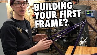 Whats the Easiest First Bike to Build  Framebuilding Tips [upl. by Ellatsyrc805]