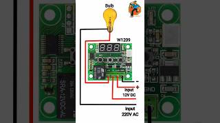 W1209 temperature controller connection shorts wiring [upl. by Heall603]