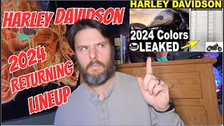 2024 Harley Davidson models that are returning [upl. by Ylyl]