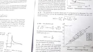 MPPC  radioactivité alphaeffet tunnel 33  corrigé Mines Ponts physique 2016 PC [upl. by Ettie]