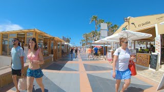 La Carihuela Benalmadena and Benalmadena Marina walking tour Spain [upl. by Nora]